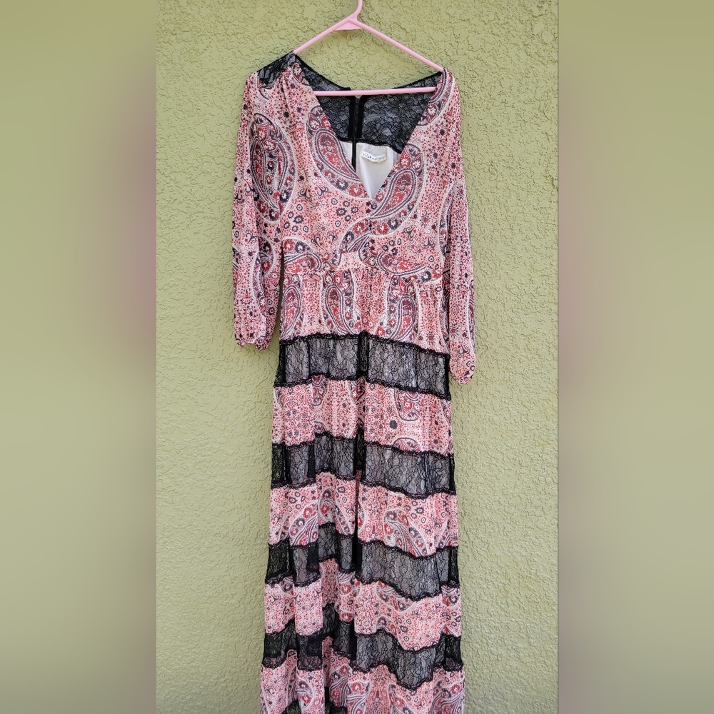 Alice + Olivia Bohemian Paisley Daren Maxi Dress - Picture 4 of 7